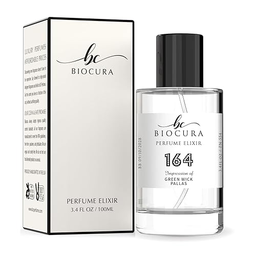 BIOCURA BC Perfume 164 Inspired by Bond Greenwich Village para mujeres y hombres, réplica de fragancias Dupes, Eau de Parfum botella en aerosol, 3.4