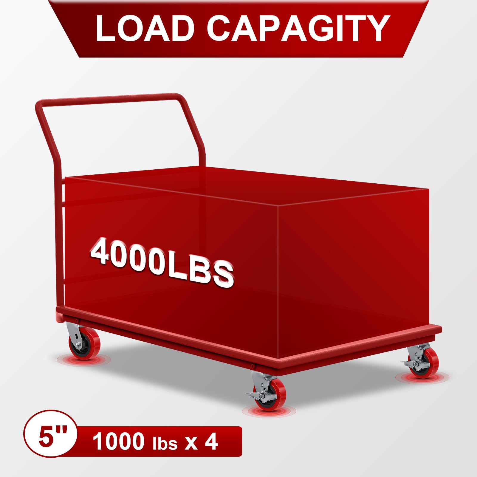 Heavy Duty Industrial Casters - 4000 lb Capacity -3 Heavy Duty Industrial Casters - 4000 lb Capacity -3