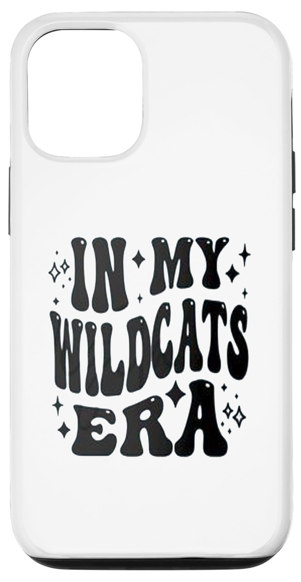 In My Wildcat Era Groovy School Spirit Mascot Funny Teacher Case for iPhone 13