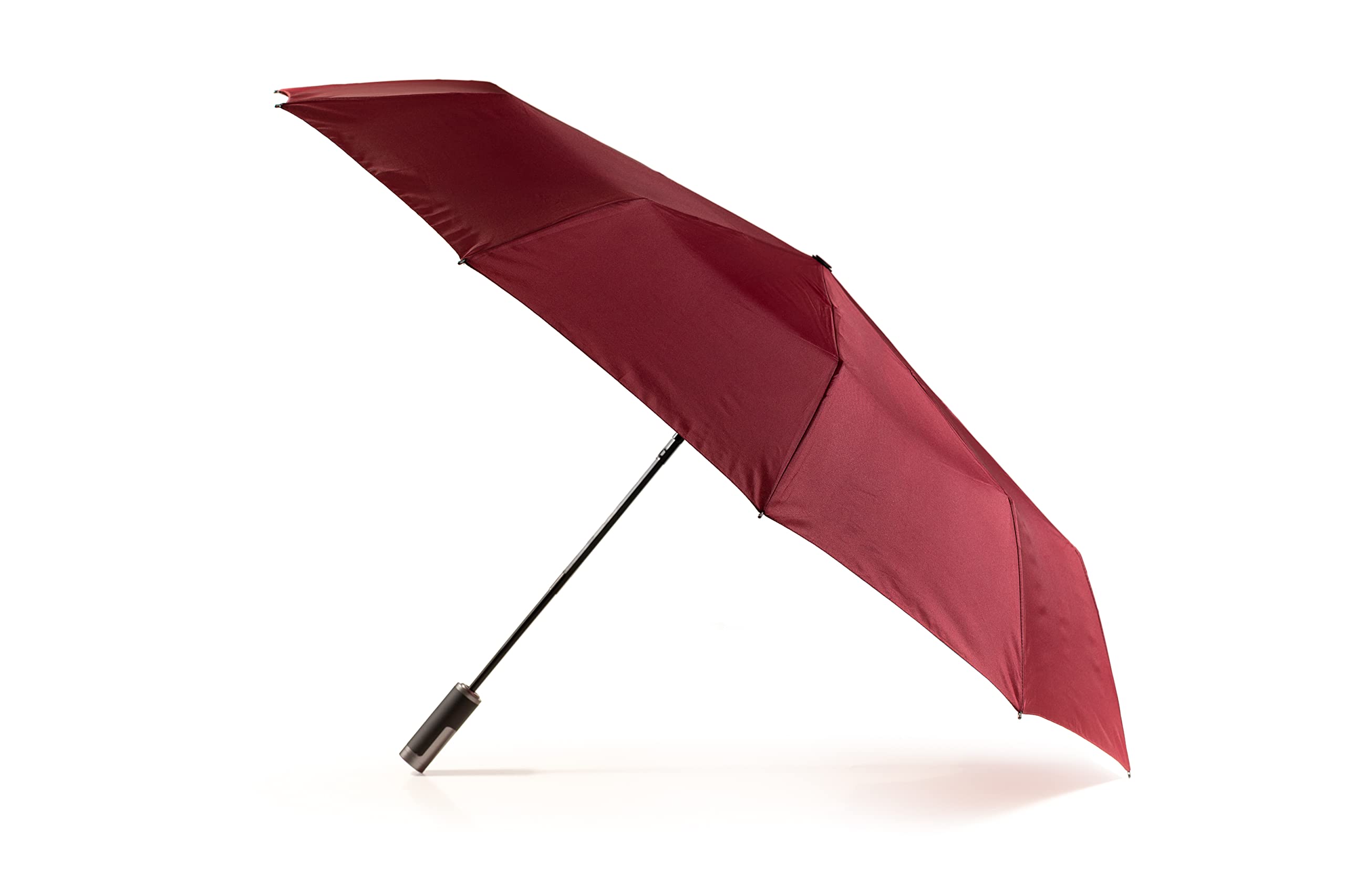 Parapluie bordeaux Krago de qualité supérieure 10 baleines robustes - 7
