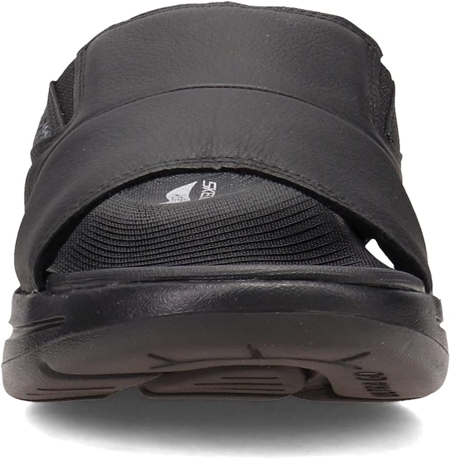 Amazon | Skechers Go Walk Arch Fit Sandal - 229023 Black 12 D (M