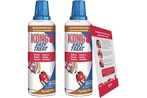 Kong Stuff'n Easy Treat Filler Dog Treat Paste in Peanut Butter Flavor