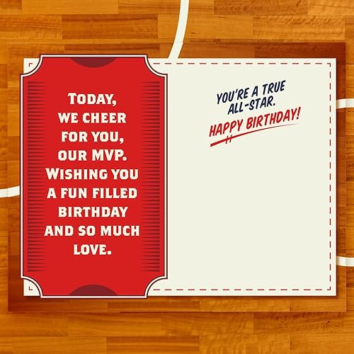 Miniatura 6 de Prime Greetings Tarjeta de cumpleaños para nieto, fabricada en Estados Unidos, ecológica, tarjeta gruesa con sobre de primera calidad de 5 x 7.75