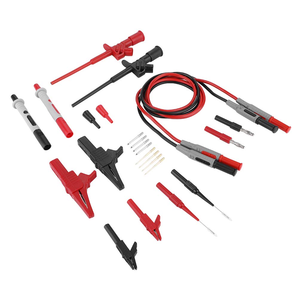 P1600C 4mm Banana Plug Electronic Multimeter Multi Meter Test Probe Cable Set (P1600C)