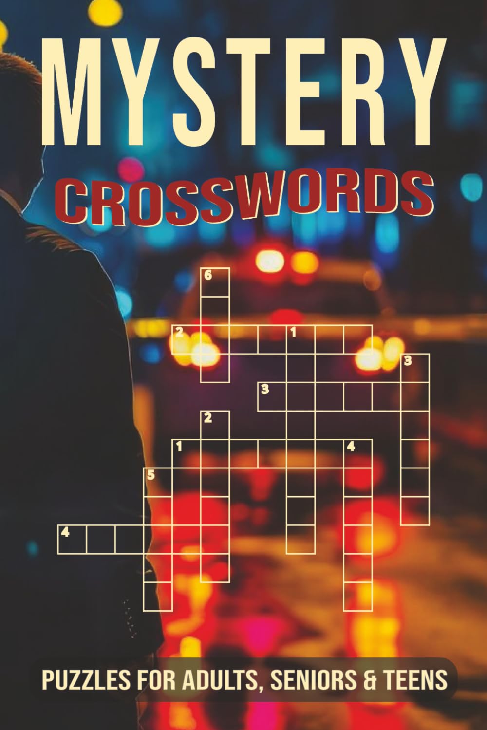 Mystery Crosswords Puzzle Book: Mystery Crosswords Puzzle Book: Crosswords with Easy to Read Print about Mystery, Crime, Detectives and More | 6x9 ... Gift for Vacations, Holidays and Free Time