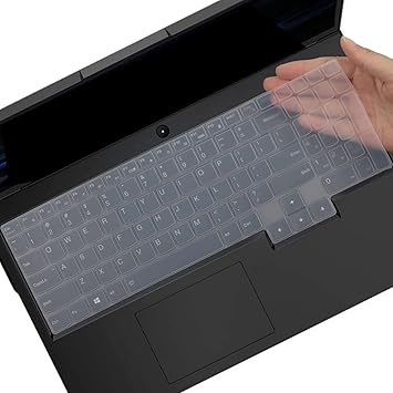 RAYA Silicone Keyboard Skin Cover for Lenovo LOQ | Lenovo Legion 5i / Slim 5i / Pro 5i | Lenovo Legion 7i / Pro 7i | Legion 9 15.6inch & 16inch Gaming Laptops (Silicone Clear)