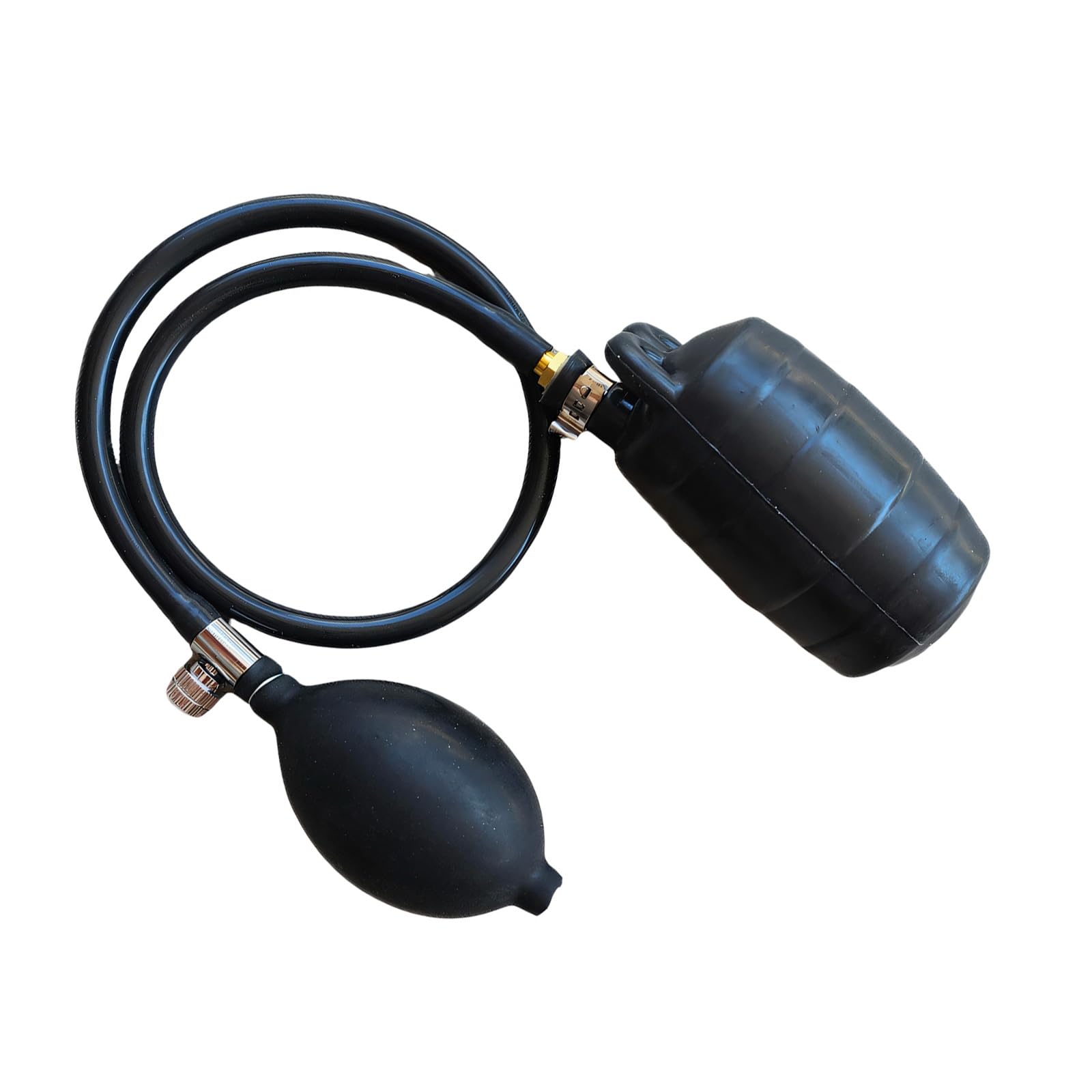 Jtqyfi 50Mm Manual Inflation Pipeline Plug Toughly Rubber Inflatable Pipe Plug Balloon Block For Construction And Plumbing Works Hand Operated Water Blocking Balloon Plugs Inflatable Pipe Block