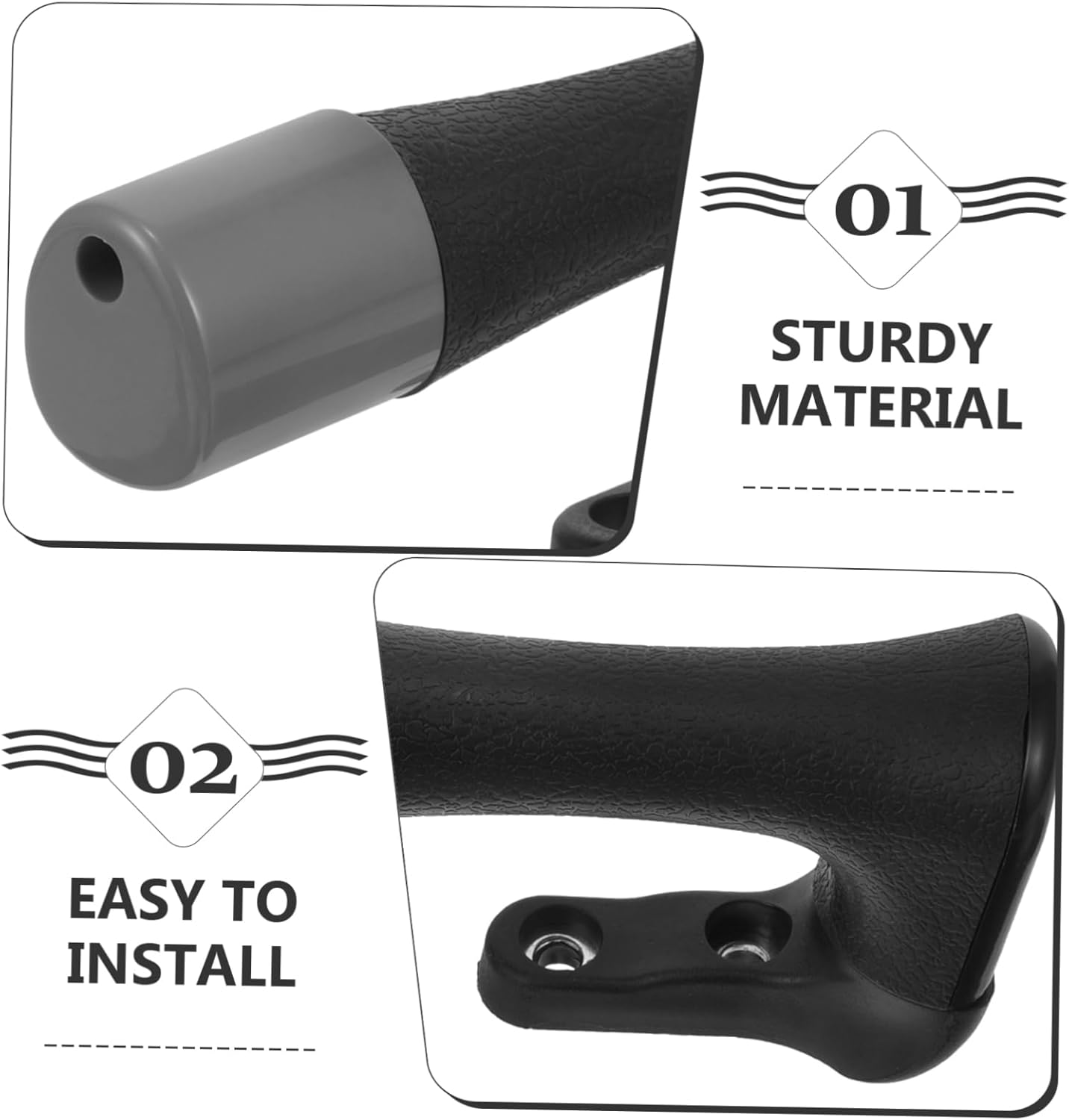 4pcs Steam Iron Handle Replacement Clothes Steamer Grip Garment Steamer Parts Steam Handle Replacement