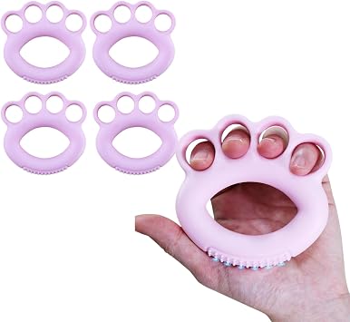 Finger Exerciser & Hand Strengthener Rehab,Hand Exercisers for Therapy,Hand Exerciser,Grip Exerciser Hand Strengthener4 Pcs