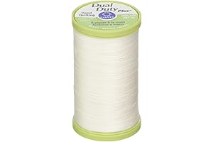 Coats & Clark Dual Duty Plus Hand Quilting Thread (3-Pack, 325 Yards, White)