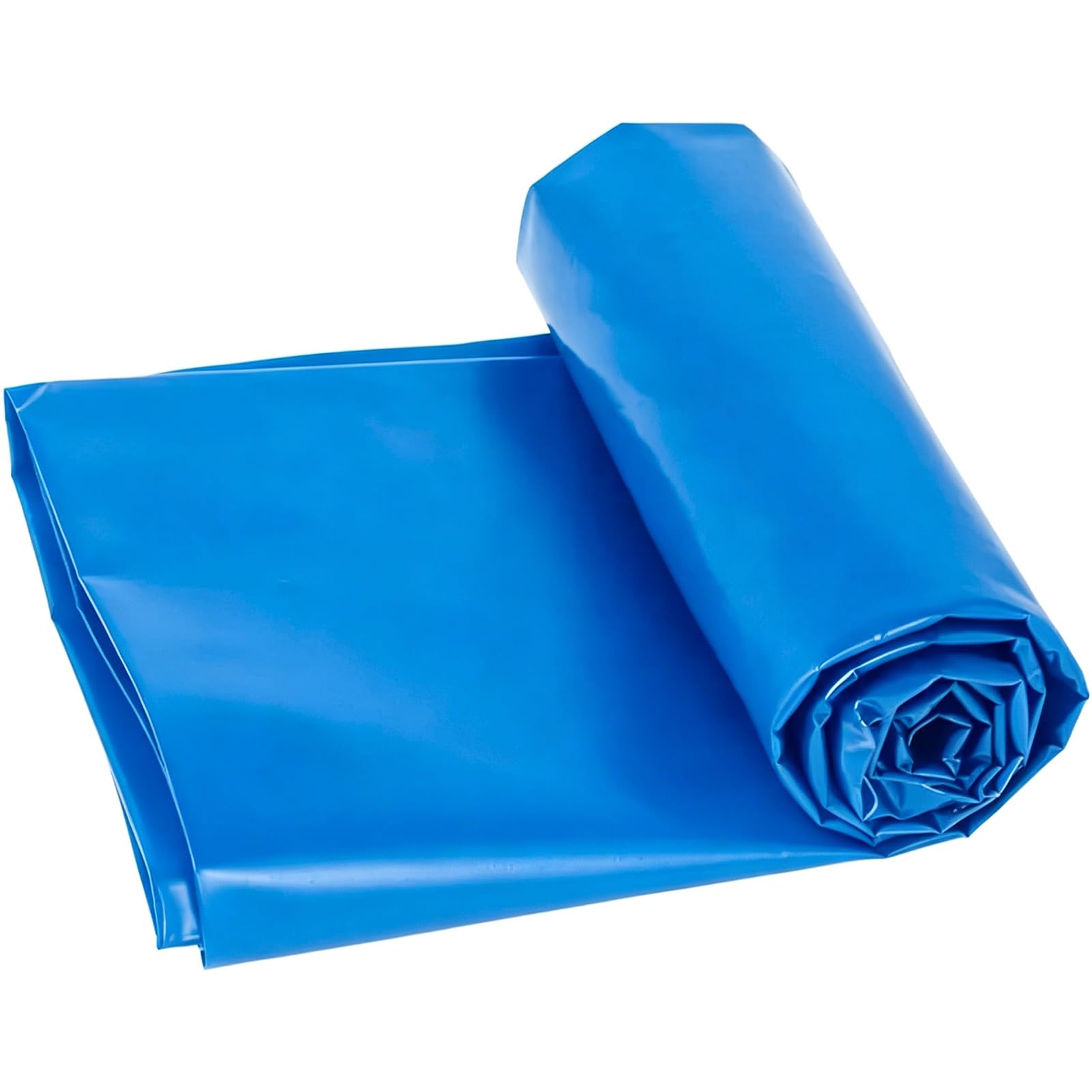 Yopappol Blue Pond Liner, Heavy Duty HDPE Fish Pond Liner For Koi Ponds, Water Gardens, Streams, Fountains, Waterfalls, and Outdoor Water Features, Durable & Flexible(4x8m(13.1x26.2ft))
