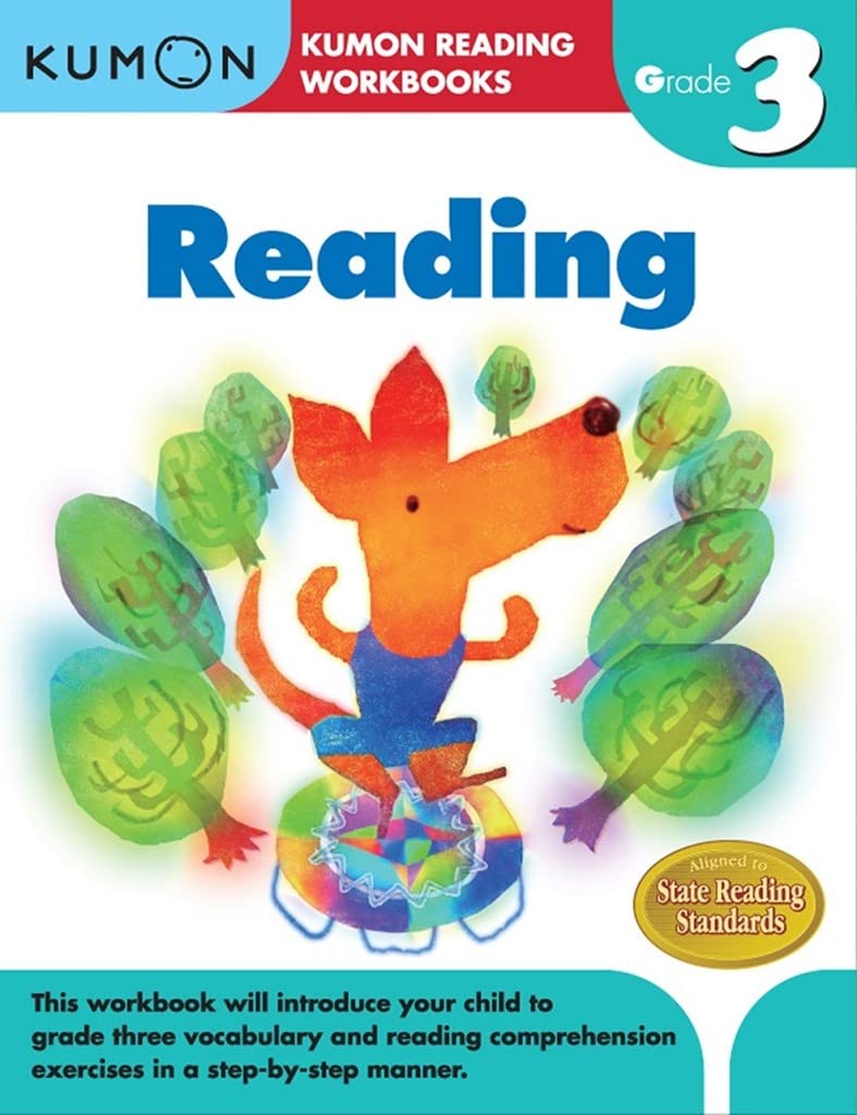 Grade 3 Reading (Kumon Reading Workbook) Paperback – Illustrated, 1 January 2019