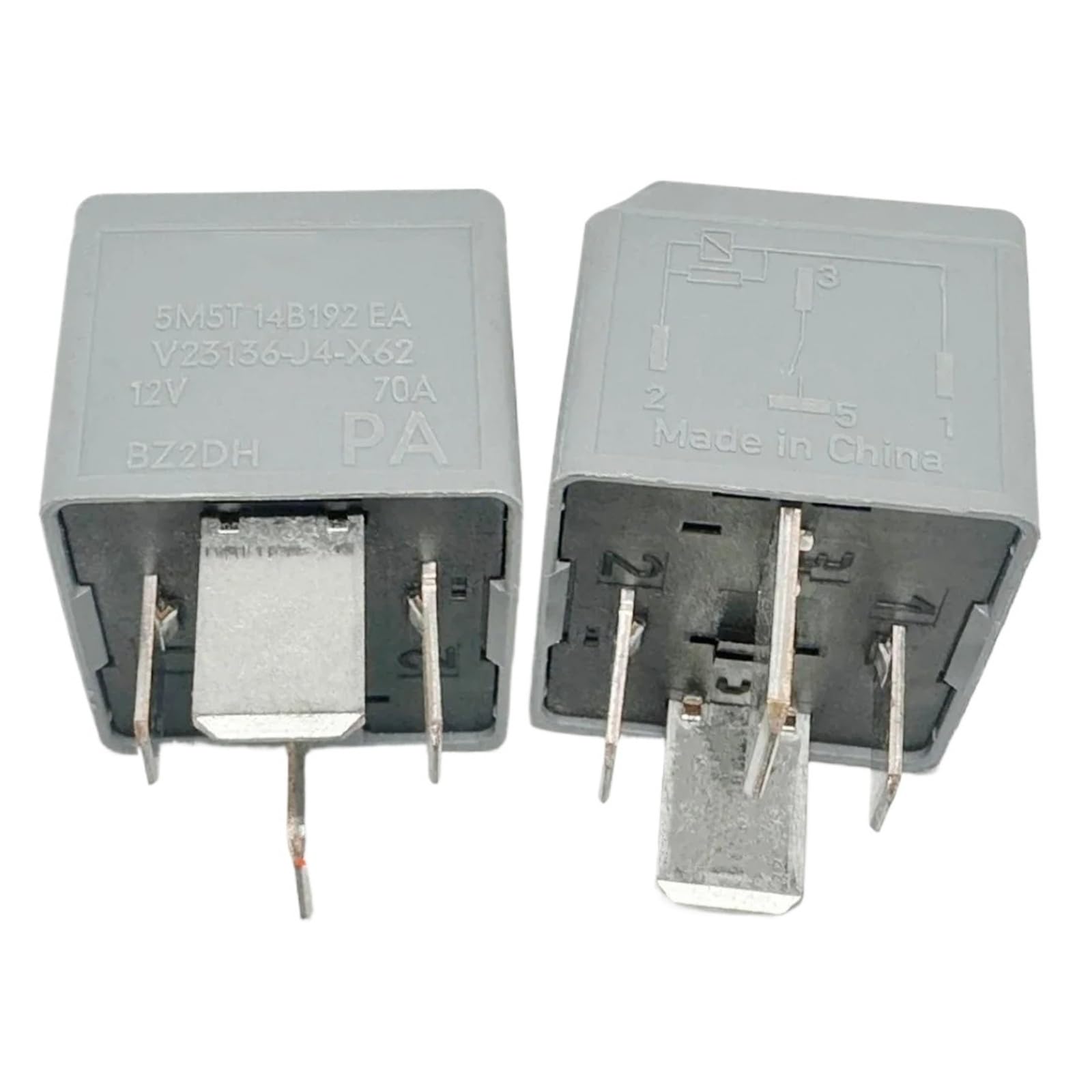 Relais 4 Broches V23136-J4-X62 résout les pannes de courant 12V 70A avec sa base