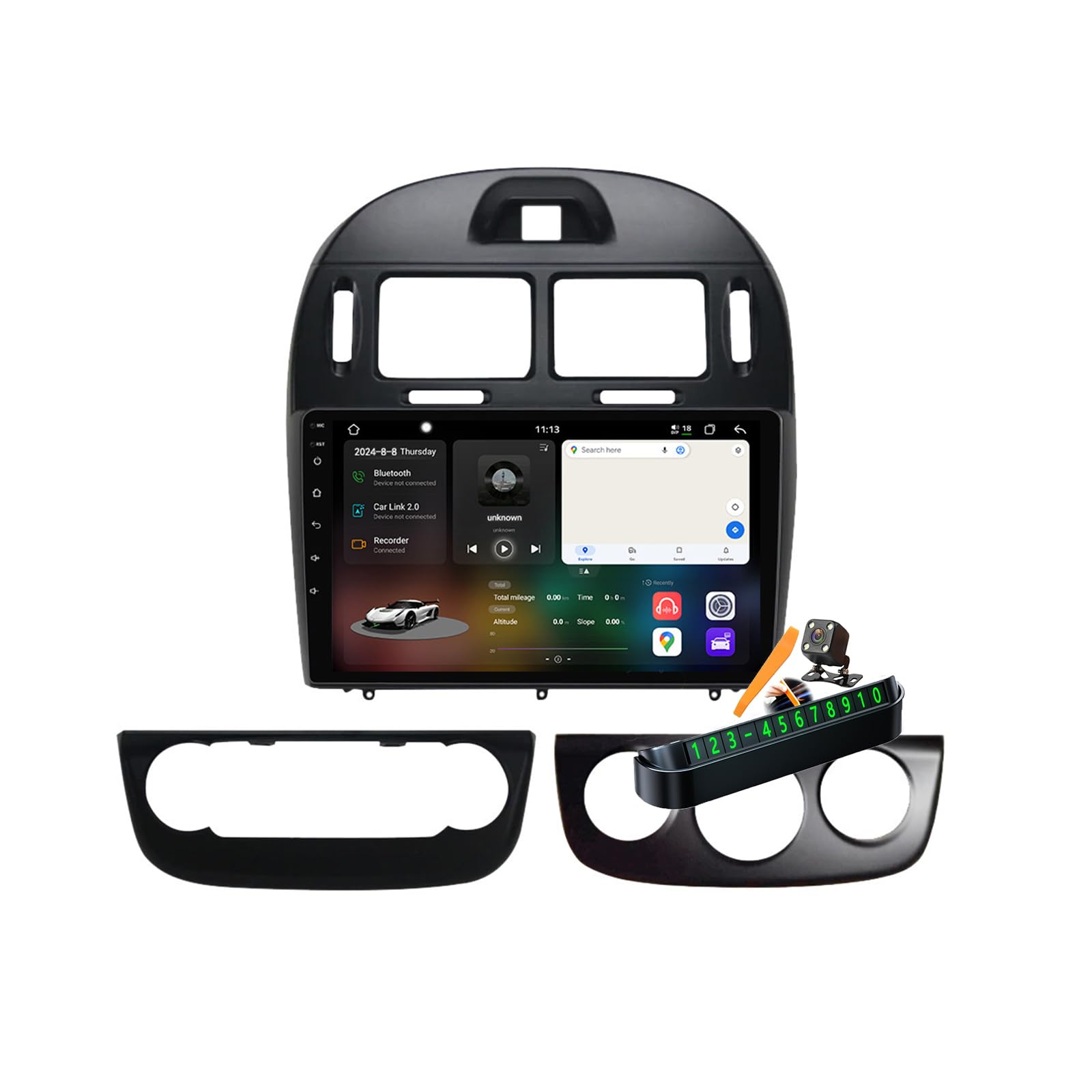 Autoradio Android 14 Cerato Foret 2017 GPS Tactile 10 Pouces SWC
