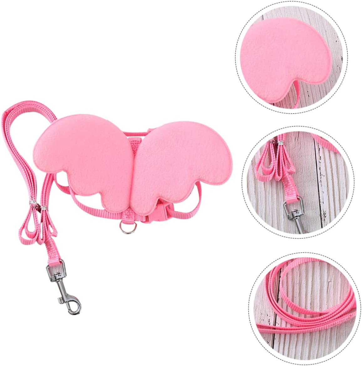 HEMOTON 1Pc Adjustable Pet Walking Leash for Ducks and Animals Durable Traction Rope Pink for Outdoor Activities and Training Breathable Design for Comfort