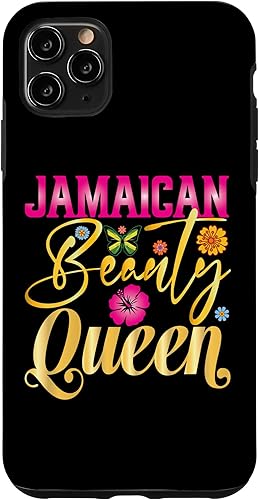 Vista 12 de Funda para iPhone 11 Jamaican Beauty Queen Jamaica Flag Jamaica Girl Souvenir