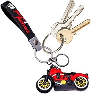 オートバイ装飾キーホルダー | チャーム クリエイティブバッグ ペンダント オートバイキーホルダー | ノベルティペンダント カップル クールバッグアクセサリー & キーリング用