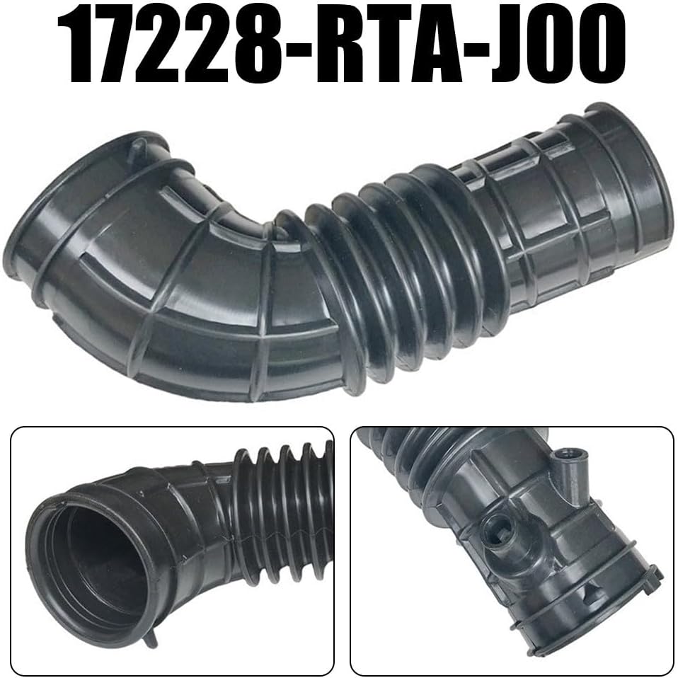 Tube Assembly STEP WGN RG4 (2017–2023) – ABS, Black, Replacement 17228-RTA-J00, Direct Fit Interior HVAC Duct Component