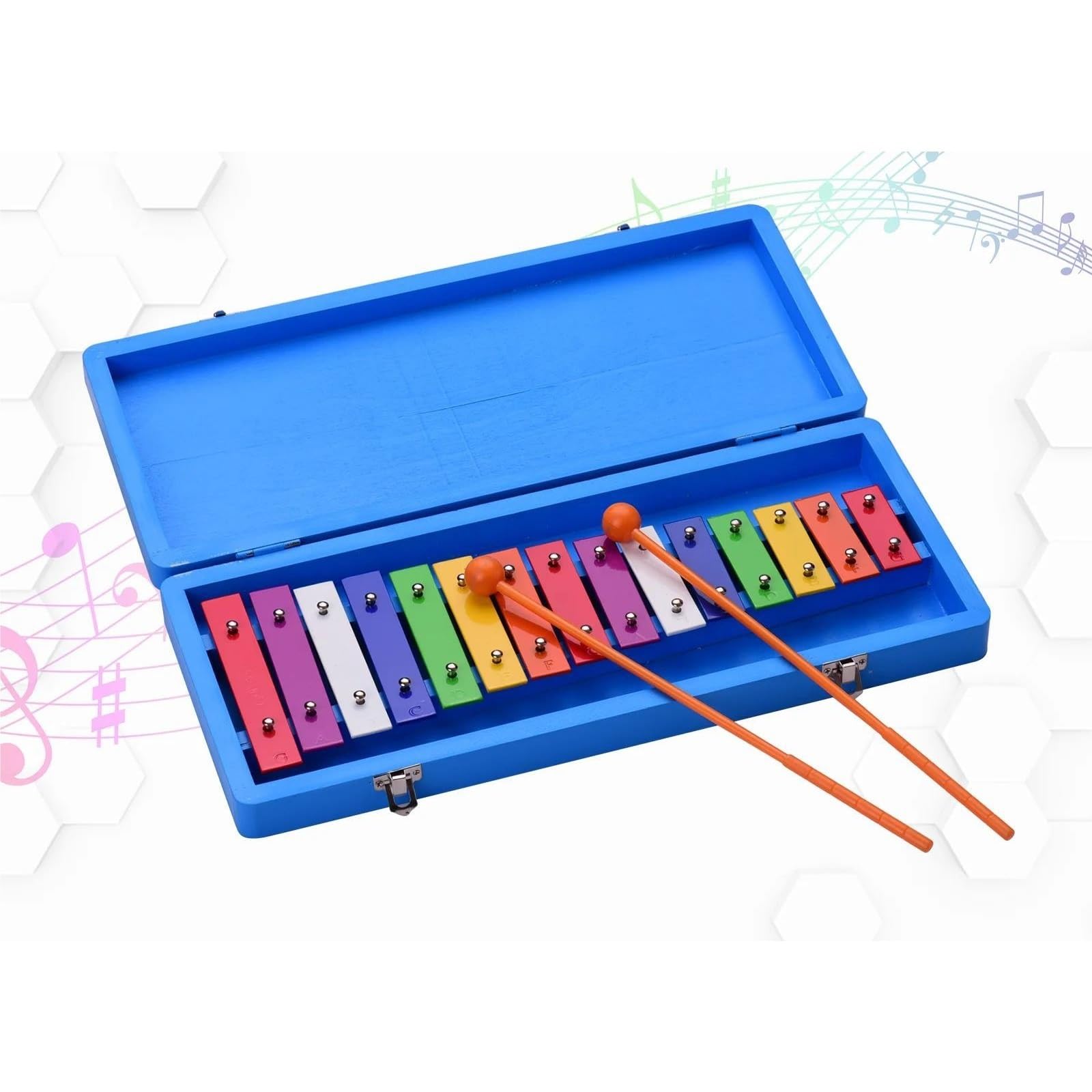 Strumento Xilofono Strumento A Percussione Musicale Colorato Xilofono Glockenspiel A 15 Tasti