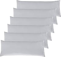 Vista 27 de Elegant Comfort Fundas de almohada sólidas de microfibra de alta calidad hotelera, tejido suave, resistente a las arrugas y a las manchas, fácil