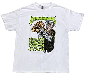 Amazon.co.jp: KEN YOKOYAMA 横山 健『My One Wish』Tシャツ白XL