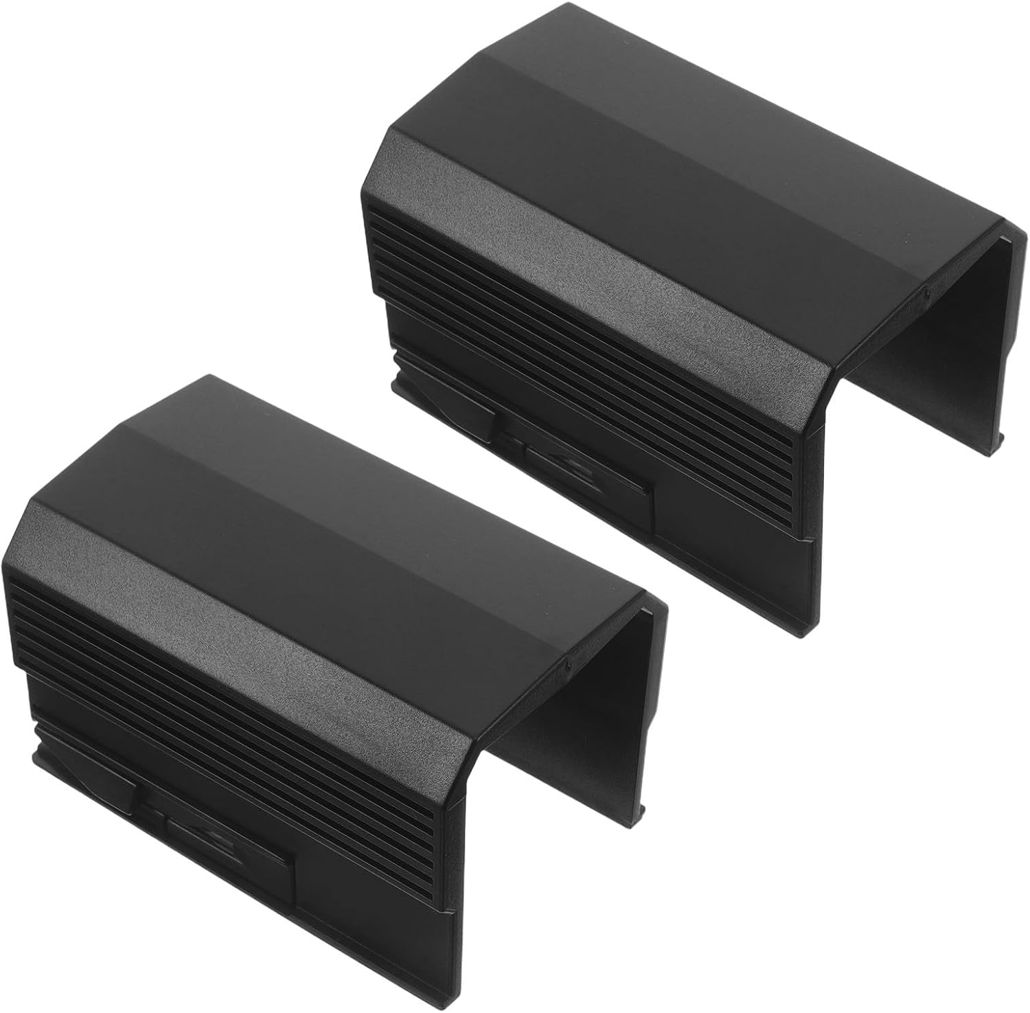 2pcs Handheld Paper Cutter Slider for Gift Wrap, Black Plastic