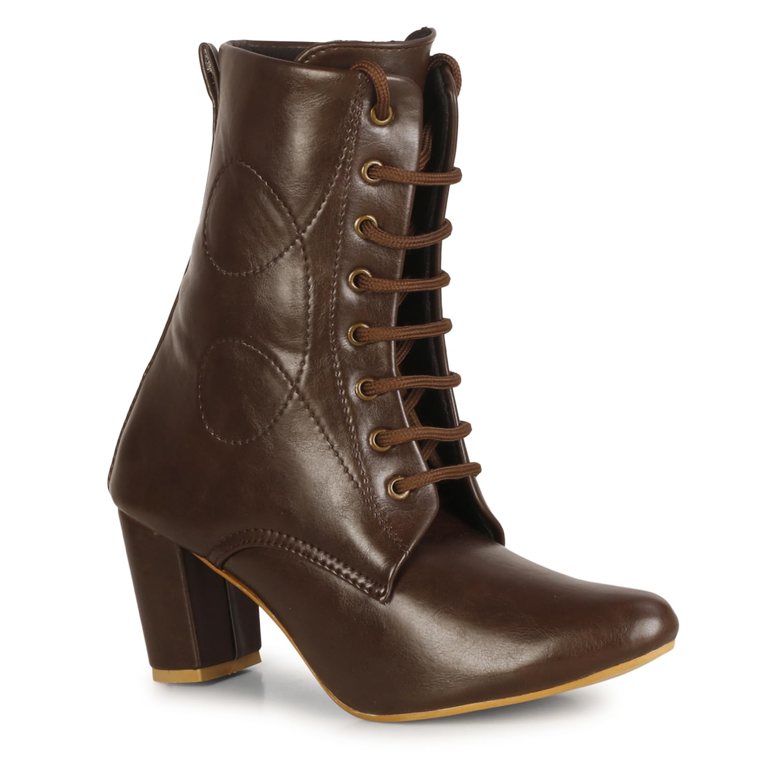 Saheb Latest Casual CowBoy Mid Calf Boot For Grils And Women(504 Brown 3UK) (B0CBFV86MH) Amazon Price History, Amazon Price Tracker