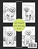 Brussels Griffon Coloring Book: Cute Dog & Puppy Picture Pages with 60 Lined Drawings of Doggy Outdoor Adventures in Park, Mountain, City, Lake, Snow, ... Scenes + More | Art Gift for Kids and Adults #1