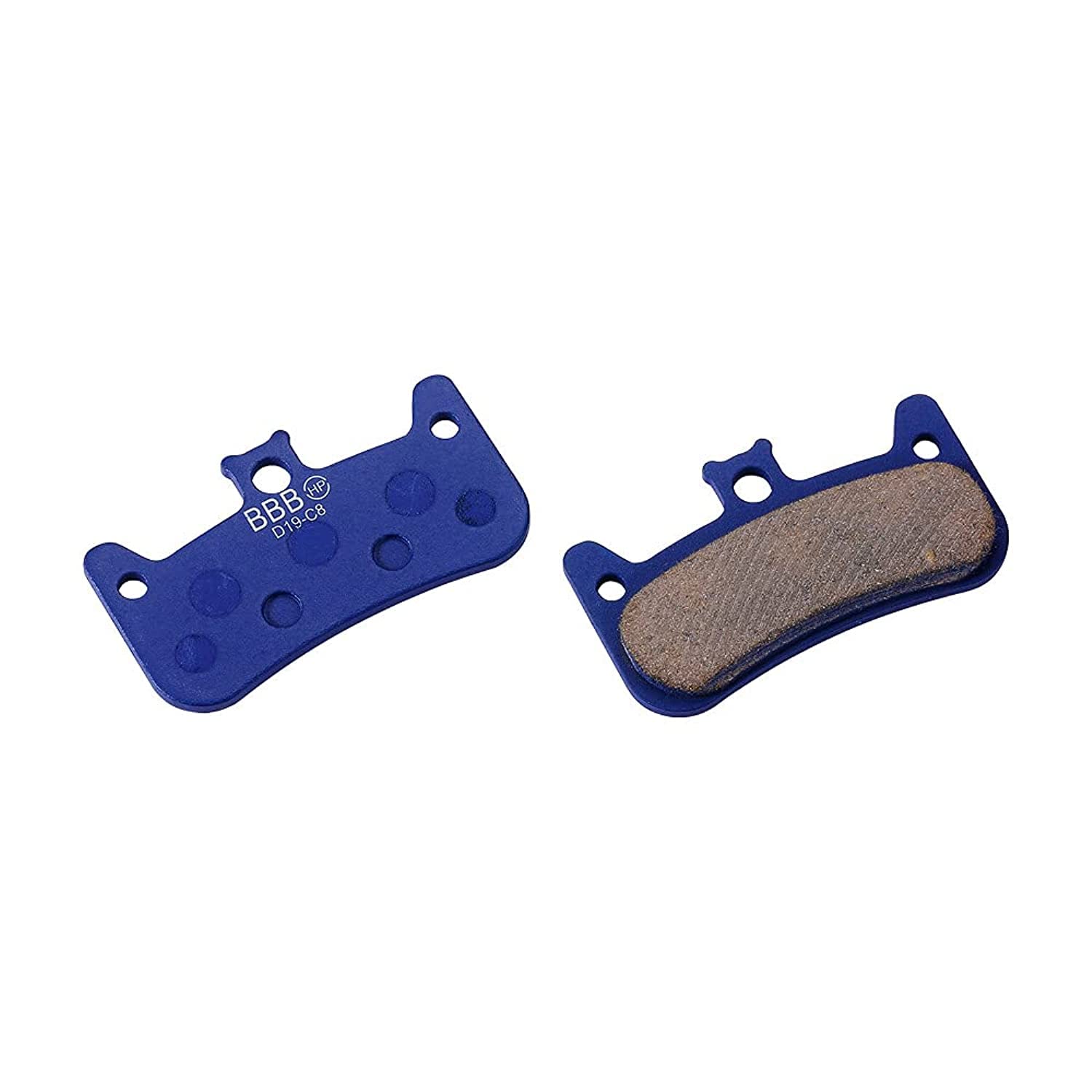 BBB Cycling Disc Brake Pads Organic Compound Formula Bike Brake Pads Cross Country Easy To Install DiscStop HP Sintered Formula BBS-68