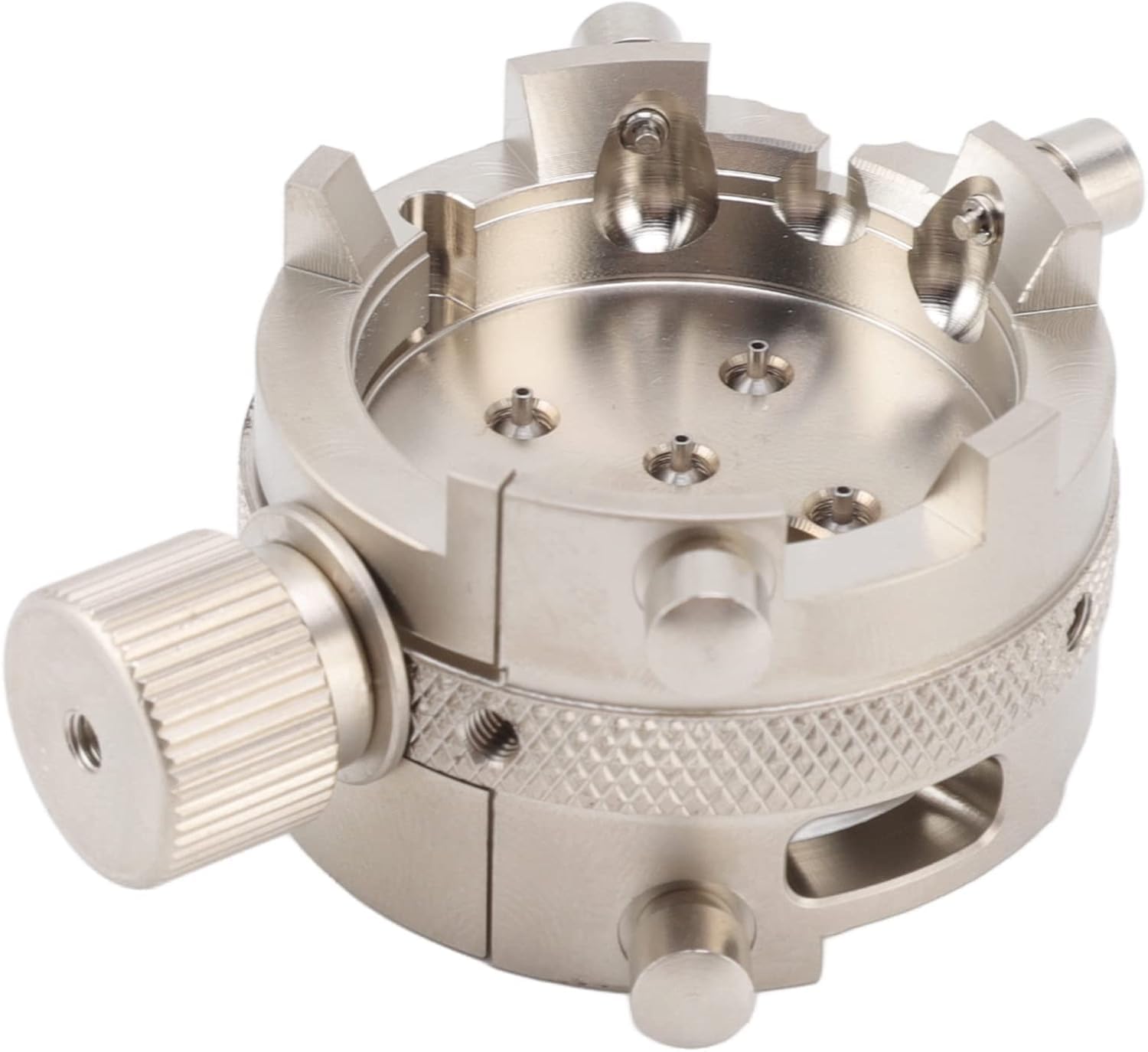 Base de Support de Mouvement de Montre en Acier Inoxydable, pour Outil de réparation 7750 avec colonnes en Laiton