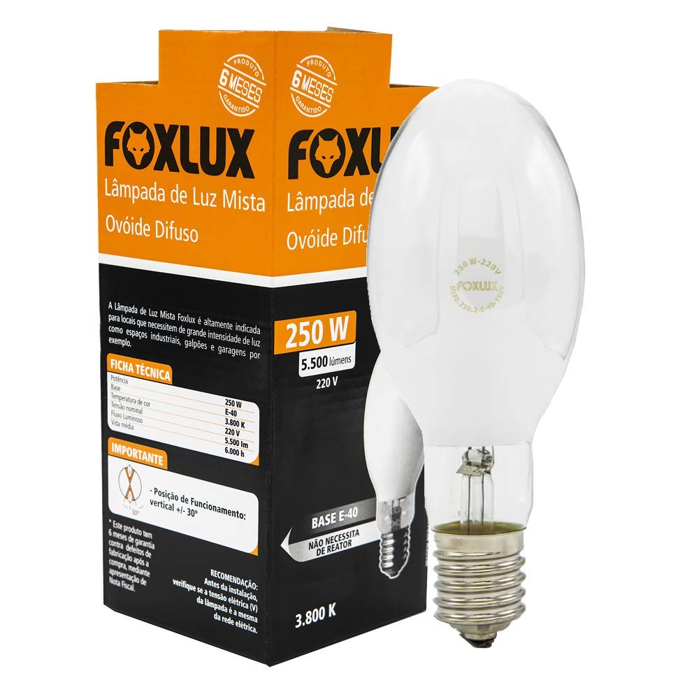 Lampada Mista 250W-220V-Bocal E40 | Amazon.com.br
