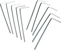 Vista 11 de 10 piezas 0.028 Juego de llaves Allen, llave Allen de 0.028 pulgadas, llave hexagonal de 0.028, llave Allen hexagonal de 0.028, llave hexagonal