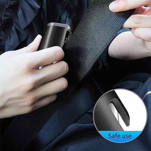 WDZL Cortadores de cinturón de seguridad para ventana con puerto USB herramienta de escape de emergencia utilizada por lo general como cargador