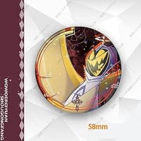 Amazon | ハズビンホテル 缶バッジ ブローチ 5/10枚セット 2種膜