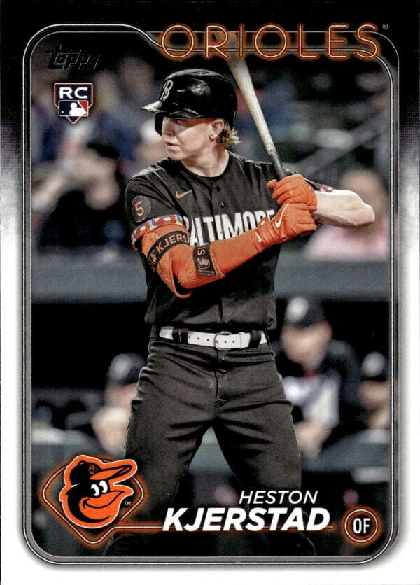 Amazon.com: 2024 Topps #394 Heston Kjerstad NM-MT RC Rookie