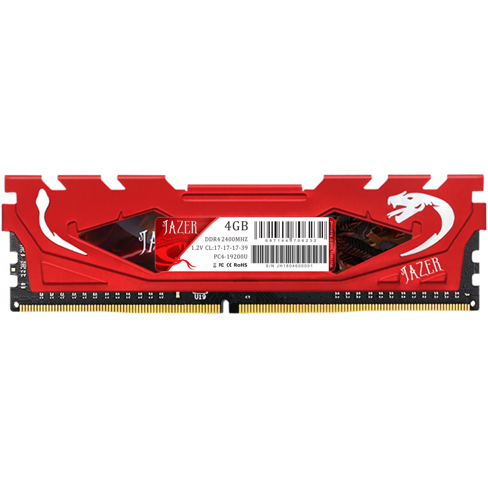 Kit RAM 1 Go DDR1 PC-3200 (2x512 Mo) - CAS 2.5 - Testé Et Fonctionnel - Avec Dissipateur