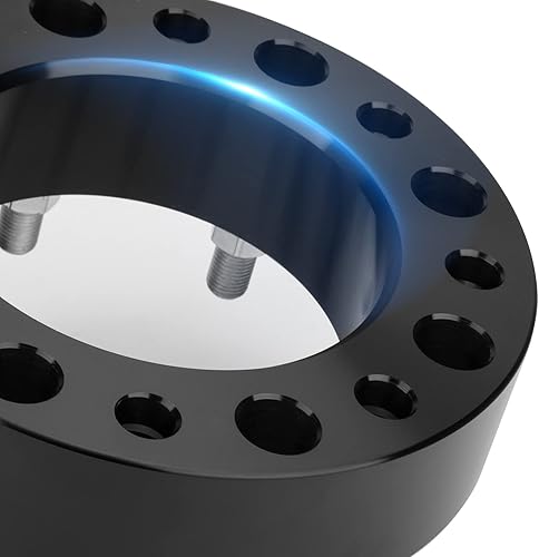 Miniatura 23 de KSP - Espaciadores de rueda de 6 x 5.5 para Chevy Silverado GMC Sierra, espaciador centrado en orejetas de 2 pulgadas 0.236x5.500 in para Suburban