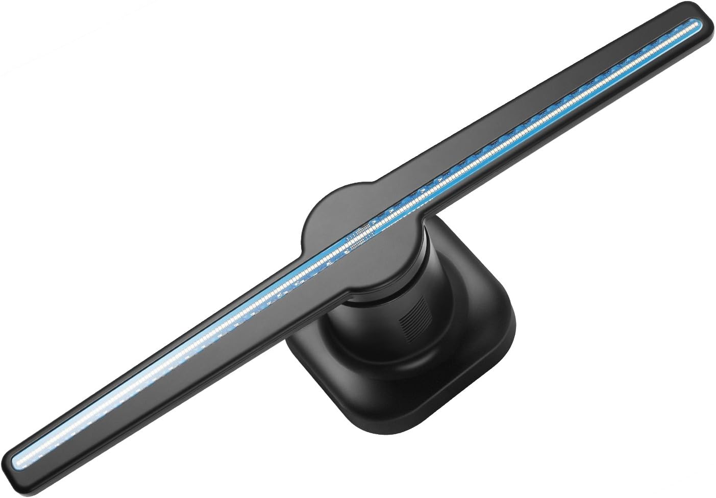 GIWOX 3D Hologram Advertising Display LED Fan, Holographic 3D Images and Videos - 3D Naked Eye LED Fan is Best for Store, Shop, Bar, Casino, Holiday Events Display Etc.