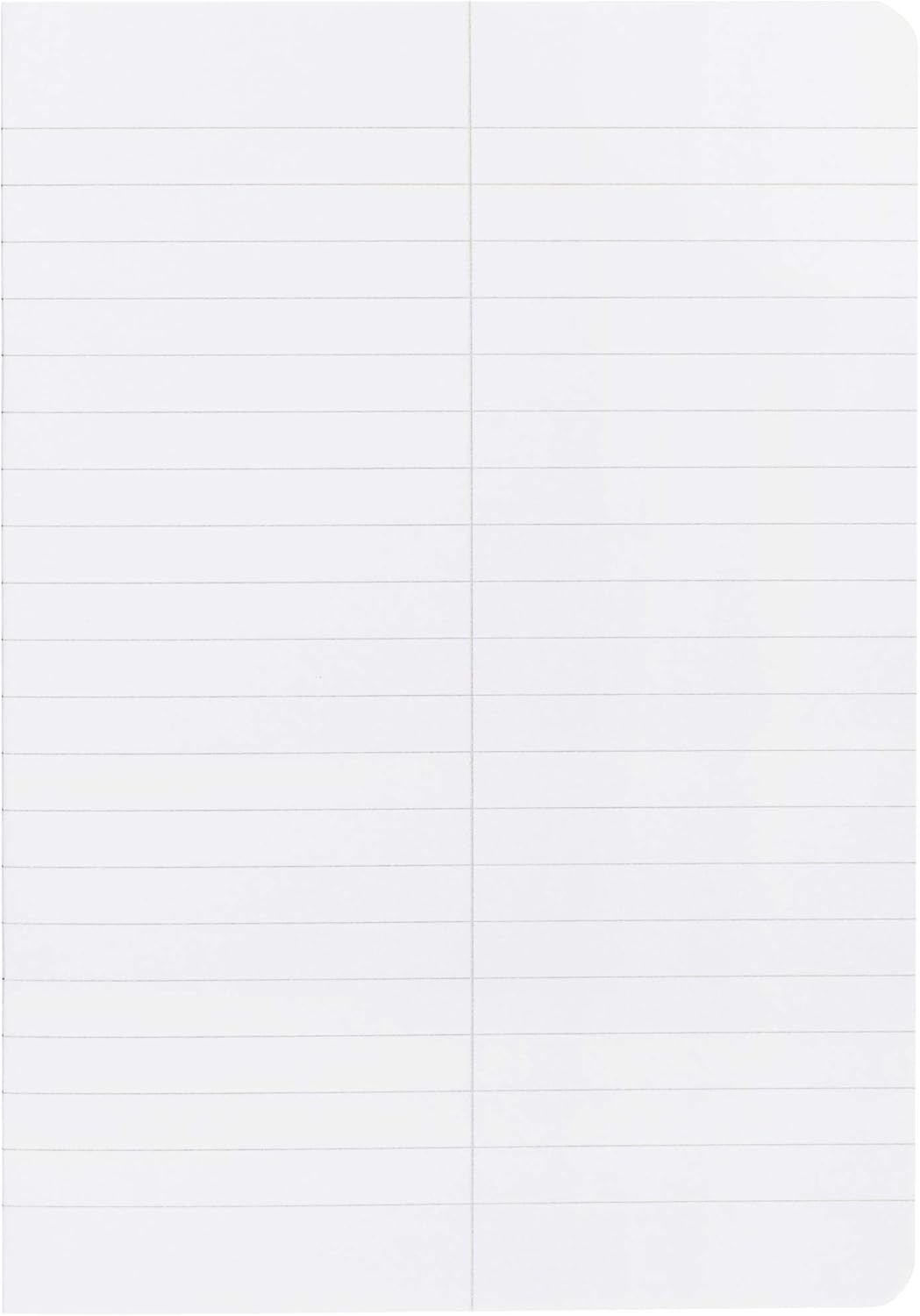 Oxford 400115095 Touch A5 Vocabulary Book Line Style 53 with 2 Columns 32 Sheets 90 g/m² Optic Paper Stapled [Pack of 10] Green