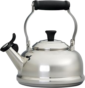 Le Creuset 1.25 Quart Stainless Steel Demi Tea Kettle - Thumbnail 2
