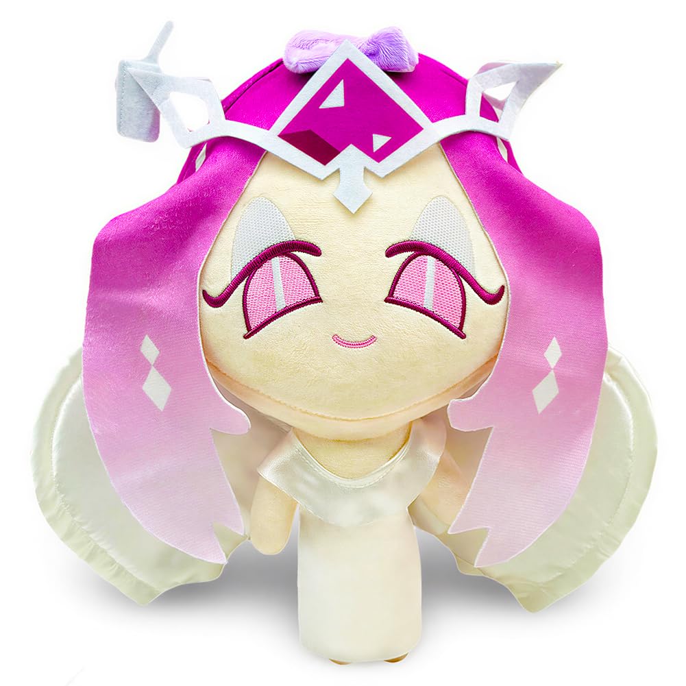 Shadow Milk Cookie Plush,Soft Stuffed Toy, Cute Gaming Character Plushie for Kids and Adults,Collectible Plush Gift for Fans. (Eternal Sugar)