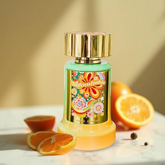 Paris Corner | Indomitable Perfume 3.4 Fl Oz | Vibrant Zest of Long-Lasting Unisex Perfume for Men & Women | Bold Clementine, Neroli and Woody Notes | Signature Scent for All