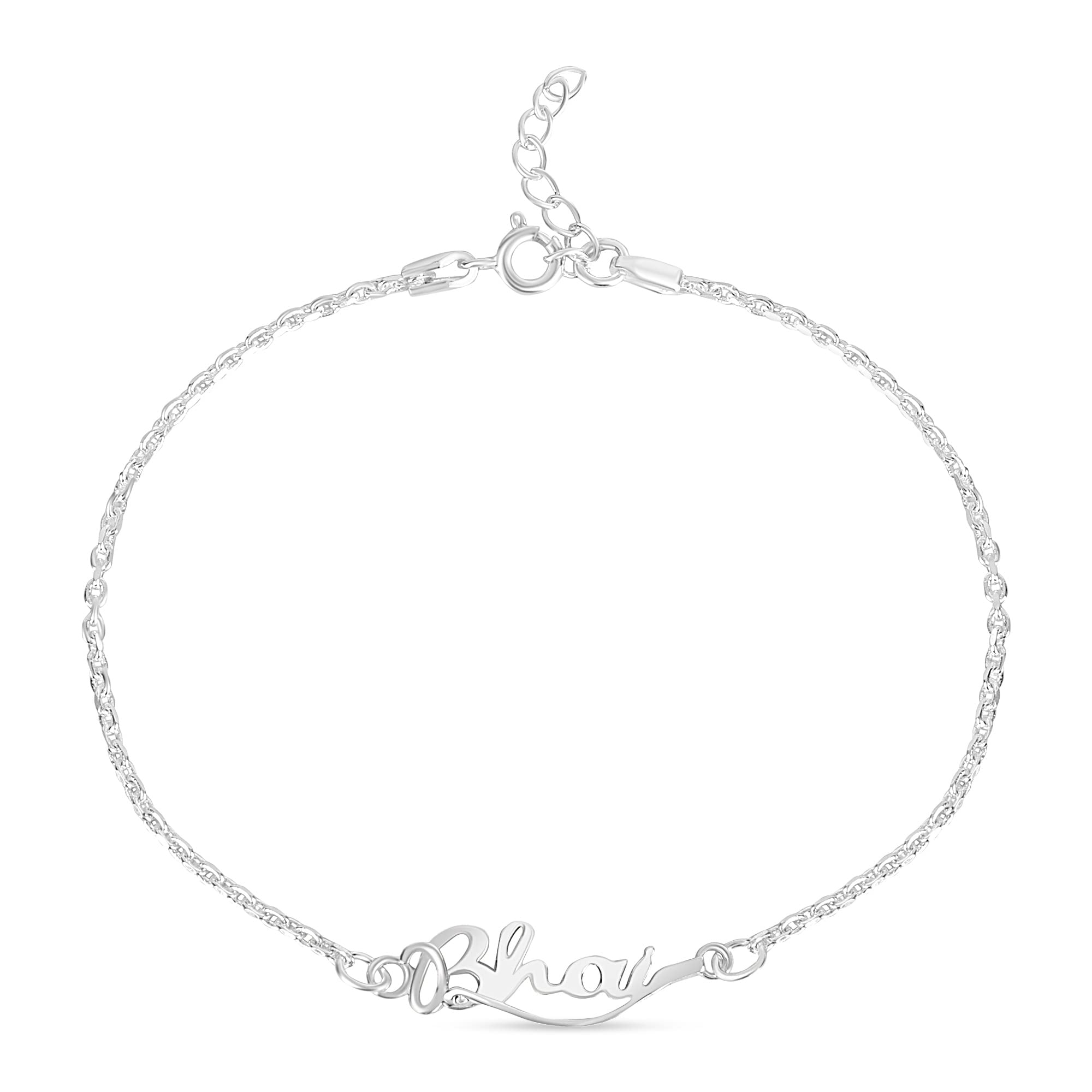 silver chest 925 Pure Silver Rakhi for Brother Combo | Purity Stamped Silver Rakhi for Bhai with Certificate | Adjustable Sterling Silver Rakhi Bracelet Gift for Rakshabandhan 2025-picture-6