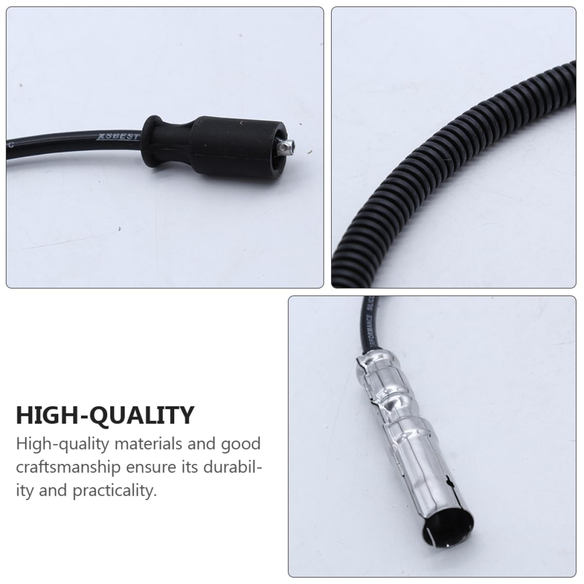 PRETYZOOM 12piezas Cables De Encendido De Bujías Cables De Repuesto Para Coche Accesorios Prácticos Para