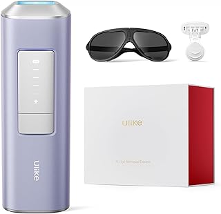 【正規品】Ulike 脱毛器 AirPro S 自宅用 光美容器 メンズ レディース兼用 髭/脇/VIO/脚/腕 全身ムダ毛ケア 2週間で効果実感 サファイア冷却技術で保冷剤不要 ほぼ無痛ムダ毛ケア 2年保証 22Jハイパワー SHRモード搭載 バイオレットカラー