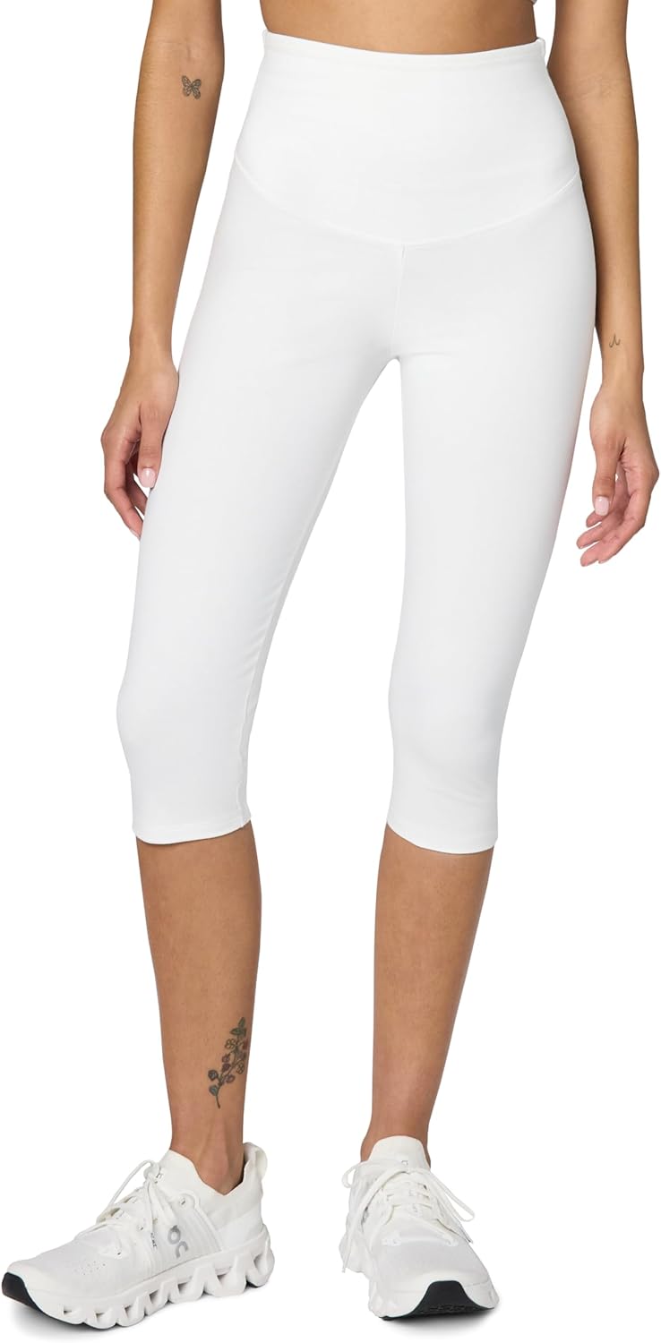 Yummie Womens Talia Capri Cotton Stretch Shapewear Legging