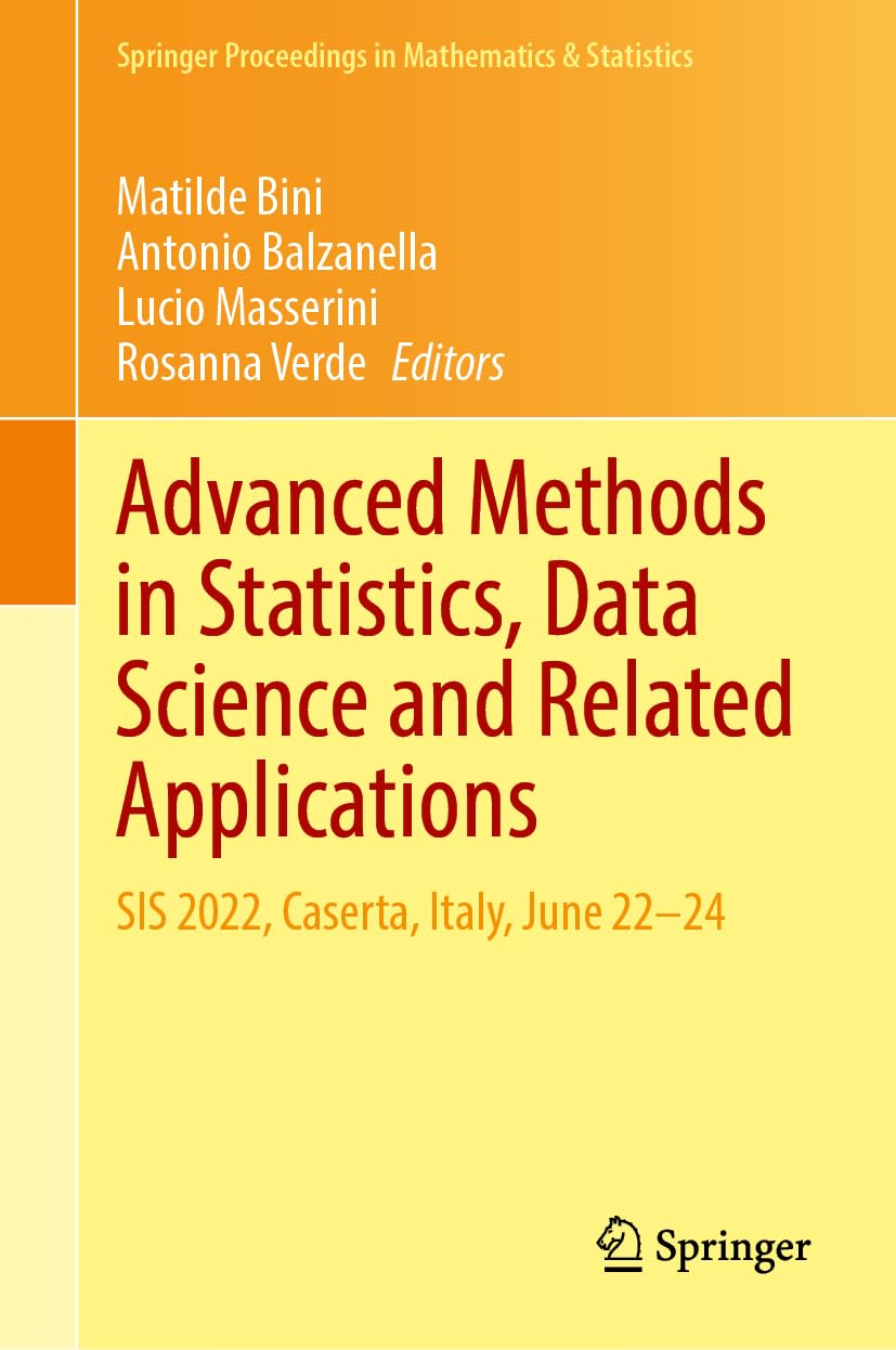 Amazon.com: Advanced Methods in Statistics, Data Science and Related ...
