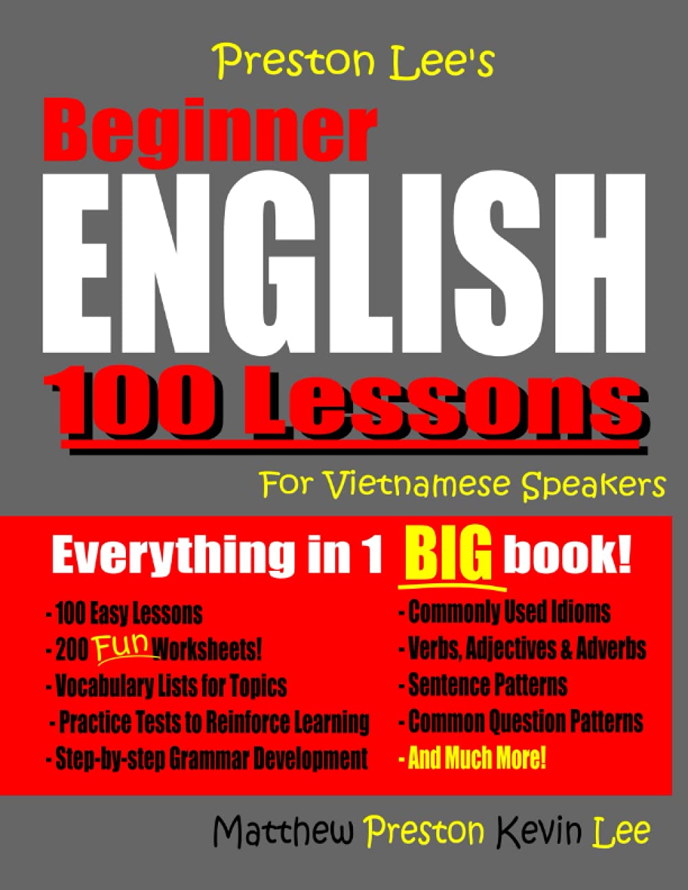 Preston Lee's Beginner English 100 Lessons For Vietnamese Speakers (Preston Lee's English For Vietnamese Speakers)