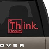 Think Thorium Car Decal