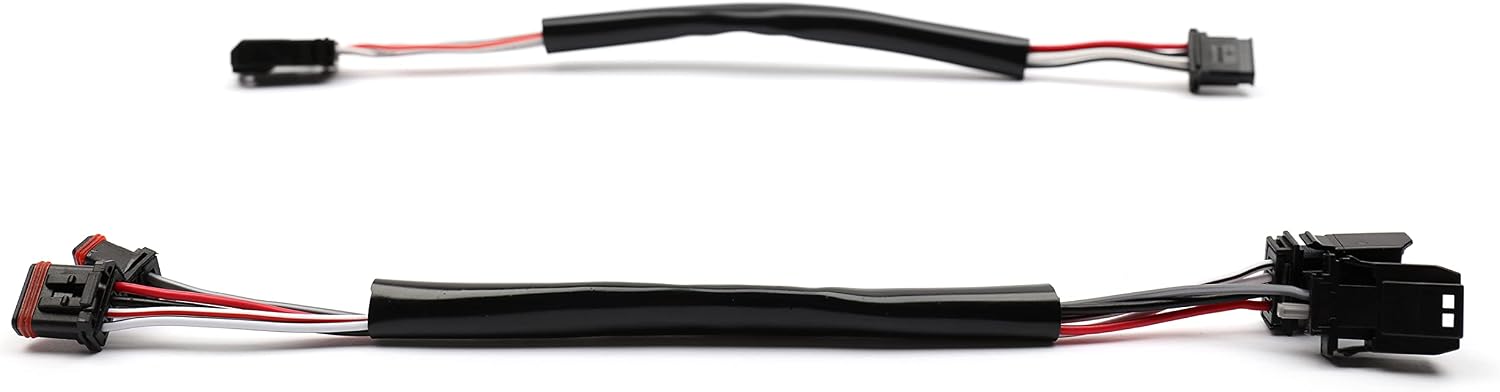 MoKitDora Handlebar Extended Wire Harness CAN-Bus Switch Wiring for Harley Softail Touring Dyna Sportster Models 10 Inch